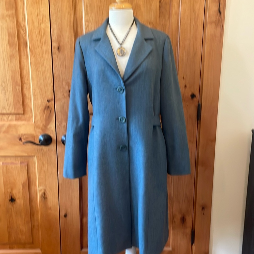 Margaret O’Leary long sleeve coat. Size L
